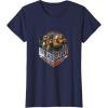 imageStar Wars The Bad Batch Group Shot Orange Logo TShirtNavy Blue