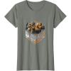 imageStar Wars The Bad Batch Group Shot Orange Logo TShirtOlive Heather