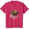 imageStar Wars The Bad Batch Group Shot Orange Logo TShirtRed Heather