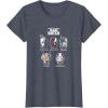 imageStar Wars The Bad Batch Helmets TShirtHeather Blue