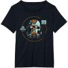imageStar Wars The Bad Batch Season 2 Hunter Helmet Elite TShirtBlack