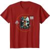 imageStar Wars The Bad Batch Season 2 Hunter Helmet Elite TShirtCranberry Red