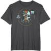 imageStar Wars The Bad Batch Season 2 Hunter Helmet Elite TShirtDark Heather Grey
