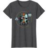 imageStar Wars The Bad Batch Season 2 Hunter Helmet Elite TShirtDark Heather Grey