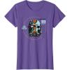 imageStar Wars The Bad Batch Season 2 Hunter Helmet Elite TShirtPurple Heather