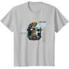 imageStar Wars The Bad Batch Season 2 Hunter Helmet Elite TShirtSilver Grey