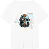 imageStar Wars The Bad Batch Season 2 Hunter Helmet Elite TShirtWhite