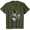 imageStar Wars The Bad Batch Tech Different by Design TShirtOlive Green