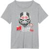 imageStar Wars The Bad Batch Wrecker 99 Clone Troopers TShirtHeather Grey