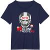 imageStar Wars The Bad Batch Wrecker 99 Clone Troopers TShirtNavy Blue