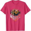 imageStar Wars The Bad Batch Group Shot Orange Logo TShirtRed Heather