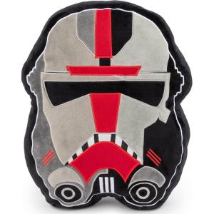 imageJay Franco Star Wars The Bad Batch Hunter Shaped Decorative Pillow  Kids Super Soft Throw Plush Pillow  Measures 15 inches Official Star Wars Product