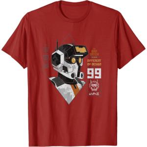 imageStar Wars The Bad Batch Tech Different by Design TShirtCranberry Red