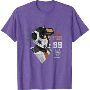 imageStar Wars The Bad Batch Tech Different by Design TShirtPurple Heather