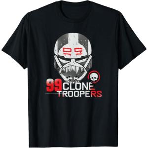 imageStar Wars The Bad Batch Wrecker 99 Clone Troopers TShirtBlack