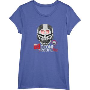 imageStar Wars The Bad Batch Wrecker 99 Clone Troopers TShirtBright Blue Heather