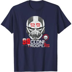 imageStar Wars The Bad Batch Wrecker 99 Clone Troopers TShirtNavy Blue