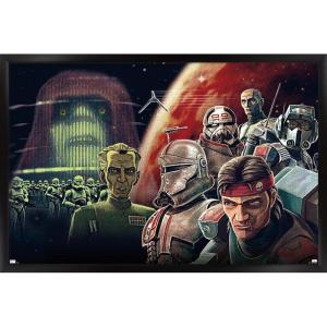 imageTrends International Star Wars The Bad Batch by Eddie Holly Wall Poster 34L x 224W Premium Unframed VersionBlack Framed Version