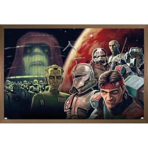 imageTrends International Star Wars The Bad Batch by Eddie Holly Wall Poster 34L x 224W Premium Unframed VersionBronze Framed Version