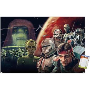 imageTrends International Star Wars The Bad Batch by Eddie Holly Wall Poster 34L x 224W Premium Unframed VersionPremium Poster  Mount Bundle
