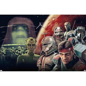 imageTrends International Star Wars The Bad Batch by Eddie Holly Wall Poster 34L x 224W Premium Unframed VersionPremium Unframed Version