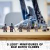 imageLEGO Star Wars The Bad Batch Attack Shuttle 75314 Awesome Toy Building Kit with 5 Minifigures New 2021 969 PiecesFrustrationFree Packaging