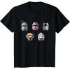 imageStar Wars The Bad Batch Clone Force 99 Helmets TShirtBlack