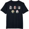 imageStar Wars The Bad Batch Clone Force 99 Helmets TShirtBlack