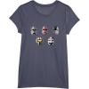 imageStar Wars The Bad Batch Clone Force 99 Helmets TShirtHeather Blue