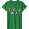 imageStar Wars The Bad Batch Clone Force 99 Helmets TShirtKelly Green