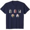 imageStar Wars The Bad Batch Clone Force 99 Helmets TShirtNavy Blue