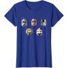 imageStar Wars The Bad Batch Clone Force 99 Helmets TShirtRoyal Blue