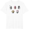 imageStar Wars The Bad Batch Clone Force 99 Helmets TShirtWhite
