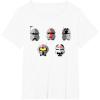 imageStar Wars The Bad Batch Clone Force 99 Helmets TShirtWhite