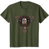 imageStar Wars The Bad Batch Clone Force Valor Victory Honor TShirtOlive Green