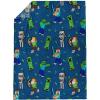 imageJay Franco Star Wars The Bad Batch Batch ampamp Co Throw Blanket  Measures 46 x 60 inches Kids Bedding  Fade Resistant Super Soft FleeceBlue  Minecraft