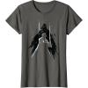 imageStar Wars ObiWan Kenobi Darth Vader Light and Dark TShirtAsphalt Grey