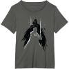 imageStar Wars ObiWan Kenobi Darth Vader Light and Dark TShirtAsphalt Grey