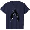 imageStar Wars ObiWan Kenobi Darth Vader Light and Dark TShirtNavy Blue