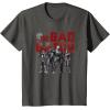 imageStar Wars The Bad Batch Wrecker Hunter Tech Crosshair TShirtAsphalt Grey