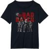 imageStar Wars The Bad Batch Wrecker Hunter Tech Crosshair TShirtBlack