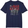 imageStar Wars The Bad Batch Wrecker Hunter Tech Crosshair TShirtNavy Blue