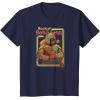 imageStar Wars The Book Of Boba Fett Twin Suns Retro Box Up TShirtNavy Blue