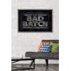 imageTrends International Star Wars The Bad Batch  Logo Wall Poster 34L x 224W Premium Unframed VersionBarnwood Framed Version