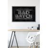 imageTrends International Star Wars The Bad Batch  Logo Wall Poster 34L x 224W Premium Unframed VersionBarnwood Framed Version