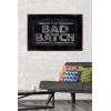 imageTrends International Star Wars The Bad Batch  Logo Wall Poster 34L x 224W Premium Unframed VersionBlack Framed Version