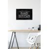 imageTrends International Star Wars The Bad Batch  Logo Wall Poster 34L x 224W Premium Unframed VersionBlack Framed Version