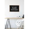 imageTrends International Star Wars The Bad Batch  Logo Wall Poster 34L x 224W Premium Unframed VersionBronze Framed Version