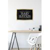 imageTrends International Star Wars The Bad Batch  Logo Wall Poster 34L x 224W Premium Unframed VersionGold Framed Version