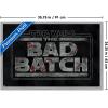 imageTrends International Star Wars The Bad Batch  Logo Wall Poster 34L x 224W Premium Unframed VersionGray Framed Version